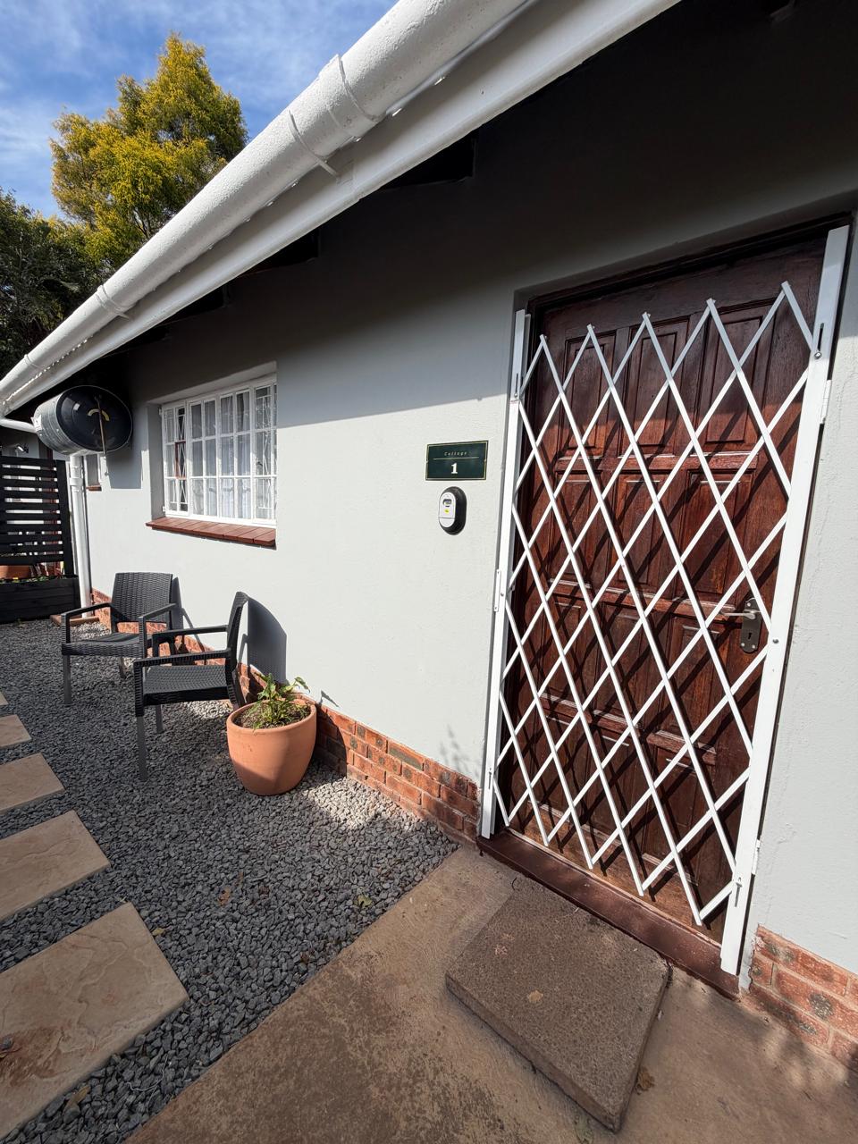 Outside seating